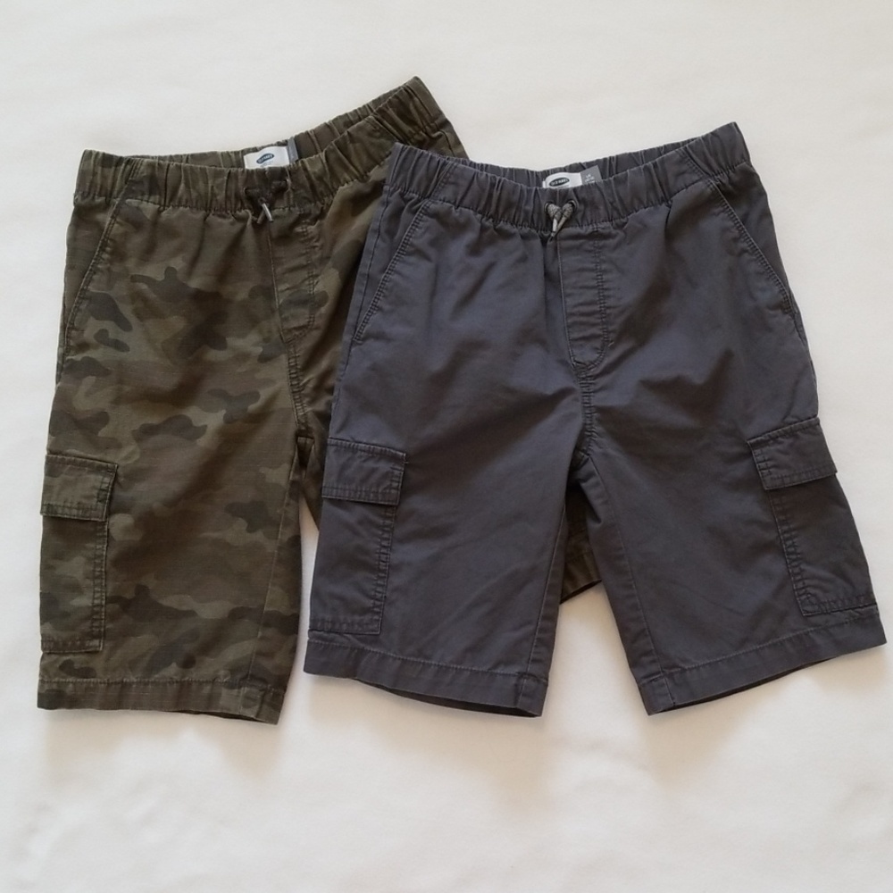 Lot 2 EUC Old Navy Big Boy Shorts L 10/12